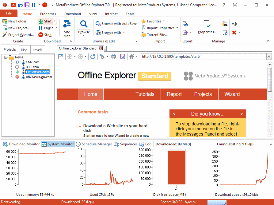 Product Offline Explorer Enterprise 8.3.0.4936 With Crack Free Download